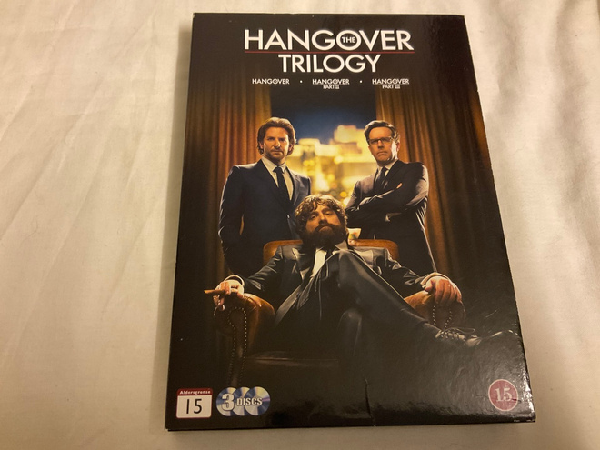 Hangover Kauhea kankkunen trilogia  (3dvd)