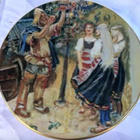 Akseli Gallen-Kallela Kalevala 1985 #2 Arabia Finland - pikkukuva 1