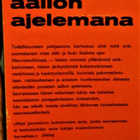 Artturi Leinonen : Punaisen aallon ajelemana - WSOY 2.p 1963 - pikkukuva 2