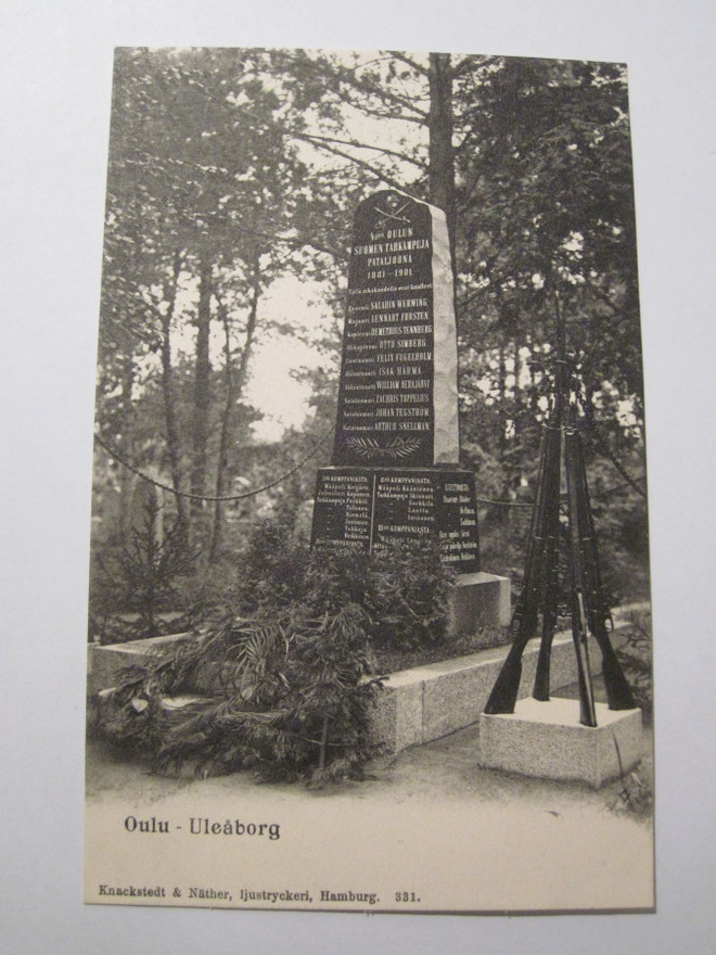 VANHA Postikortti Oulu HUIPPUKUNTO ennen-1905
