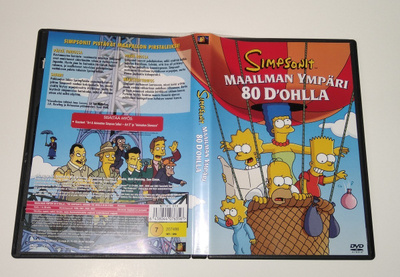SIMPSONIT MAAILMAN YMPÄRI 80 D´OHLLA DVD