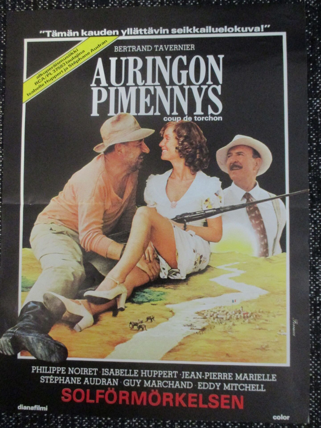 Auringonpimennys (Tavernier, 1981) - vanha elokuvajuliste