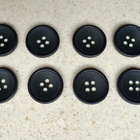 kevyt NAPPI matta musta Ø 19mm 8kpl. 2.40€ - pikkukuva 1