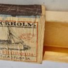 VANHA Tulitikku Aski Laiva Bore Turku- Tukholma 1900-l - pikkukuva 3