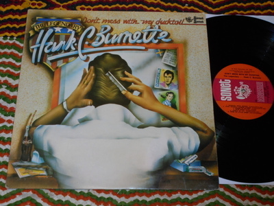 HANK C BURNETTE - Don't Mess With My Ducktail - LP 1976 EX-
