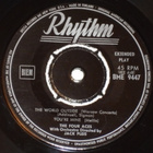 7" The FOUR ACES - The Worl Outside - EP single 1959 EX- - pikkukuva 3