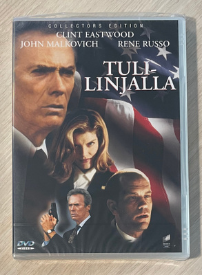 Wolfgang Petersen: TULILINJALLA (1993) Clint Eastwood (UUSI)