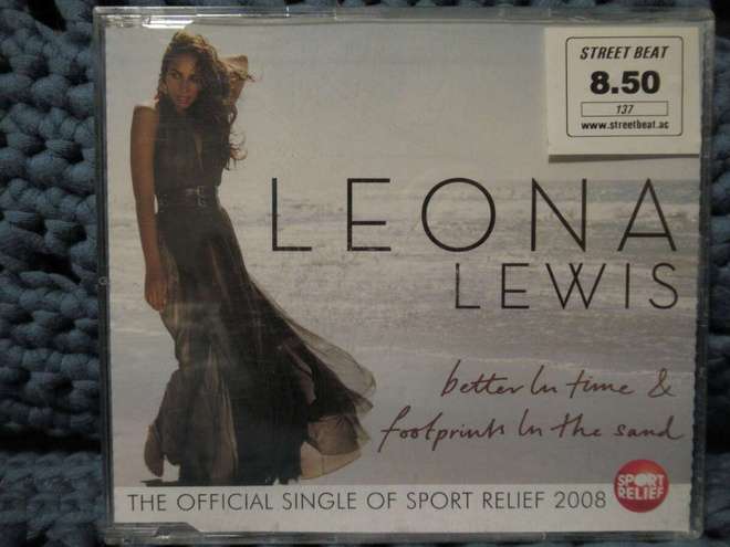 LEONA LEWIS - BETTER IN TIME / FOOTRINTS IN THE SAND CDS