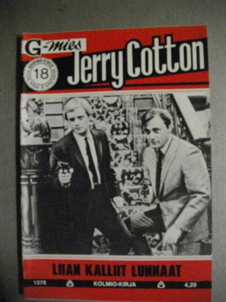 Jerry Cotton 17/1978: Kuuma kesällä kuolla (17.3)