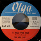 THE HEP STARS: Malaika * It’s Nice To Be Back * SWE 1967 - pikkukuva 2