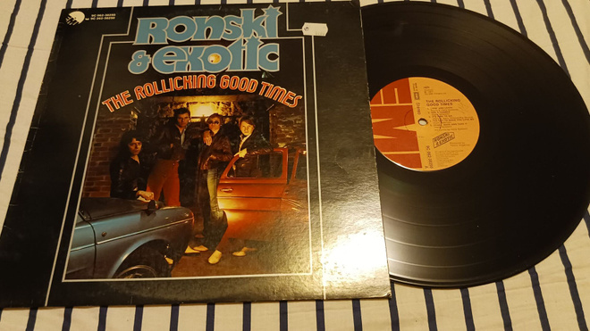 Ronski & Exotic – The Rollicking Good Times lp orig 1977