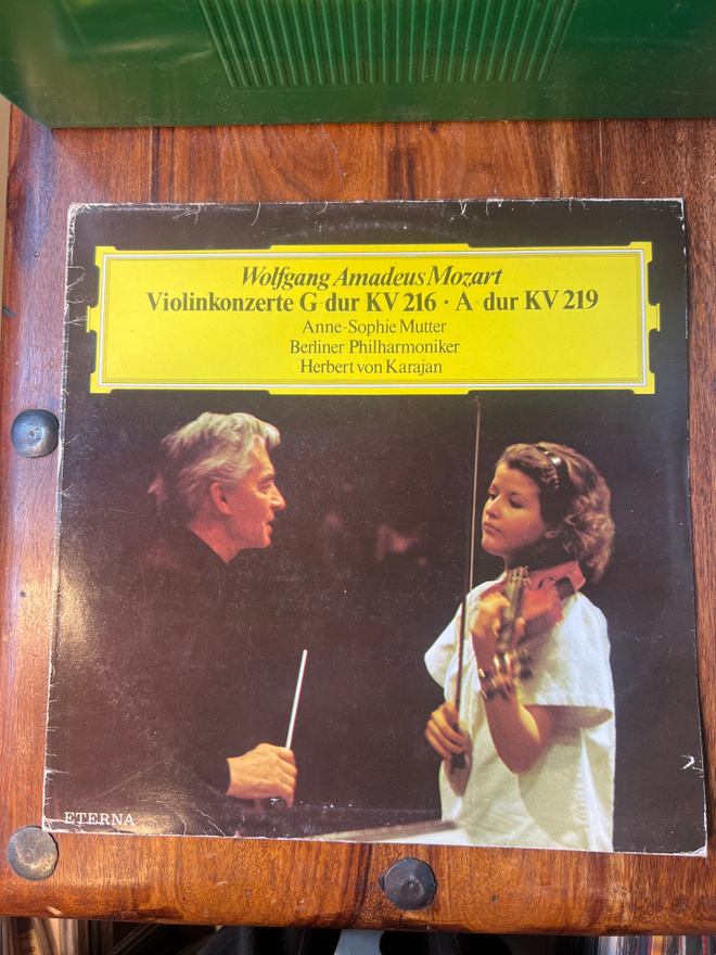 Mozart - Violinkonzert lp