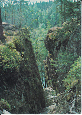 Ruovesi. Helvetinkolu. Leirintä erikoisleima . e313