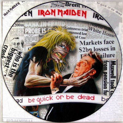 Iron Maiden - Be Quick Or Be Dead 12" Pic