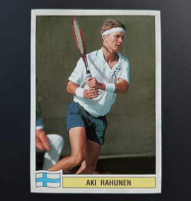 1992 Panini ATP-tour #128 Aki Rahunen