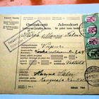 1928 Kangasala pakettikortti Viipuriin - pikkukuva 1