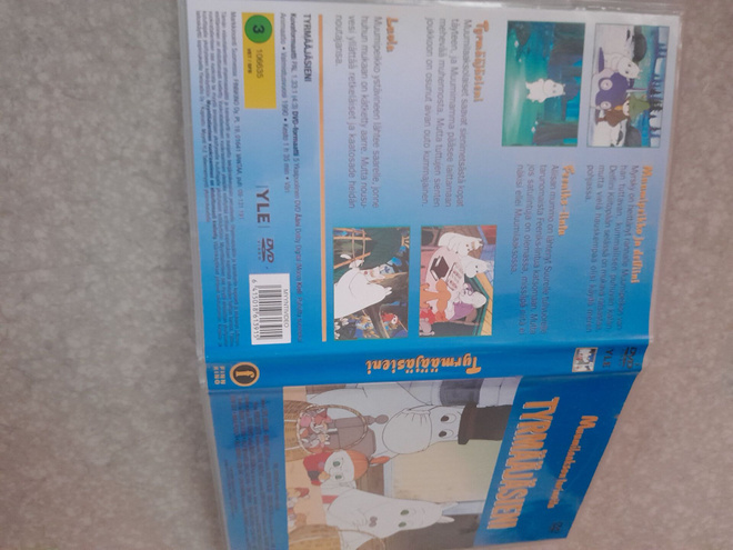 Muumi dvd,tyrmääjäsieni