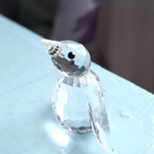 SULOINEN MINIATYYRI KRISTALLINEN PINGVIINI - pikkukuva 3