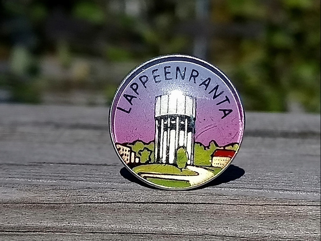 Lappeenranta. Matkailuruuvimerkki. Halkaisija - 18 mm.