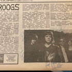 Droogs -yhtyeen nimikirjoitukset lehdessä - pikkukuva 1
