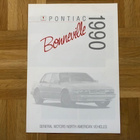 Esite Pontiac Bonneville 1990 - pikkukuva 1