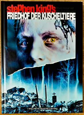 PET SEMATARY (1989) ORIGINAL VERSION 2-Disc LE Mediabook OOP