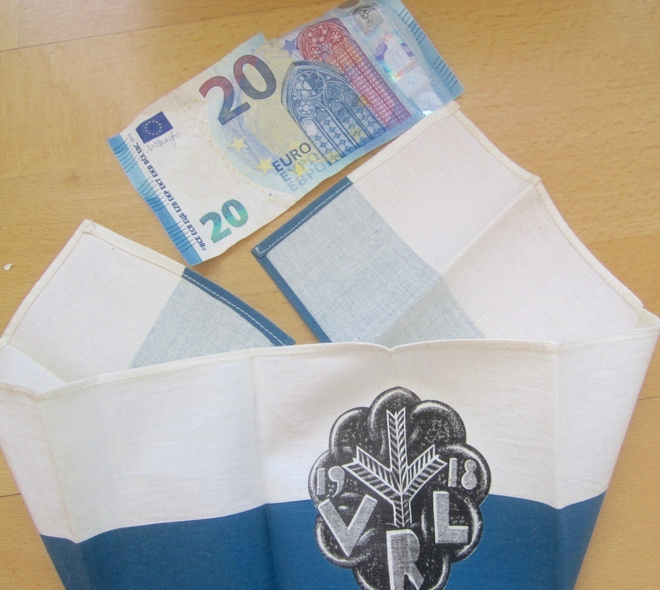 VANHA Käsivarsinauha VRL 1918 Rintamamiesten Liitto
