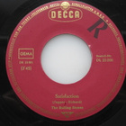 THE ROLLING STONES Satisfaction 7" vinyylisingle - pikkukuva 3