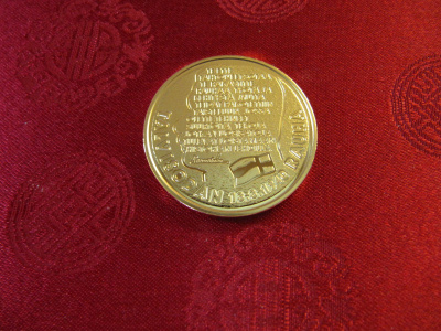 C.G.E. Mannerheim. Talvisodan 13.3.1940 Rauha mitali.