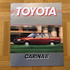 Esite Toyota Carina II AT151 vuodelta 1986 / 1987 - pikkukuva 1