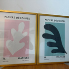 2 kpl Matisse Papiers dècoupiès aiheisia sisustustauluja - pikkukuva 2