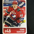 TEEMU RAMSTEDT-HIFK. KERÄILYKORTTI. AITO NIMIKIRJOITUS ! - pikkukuva 1