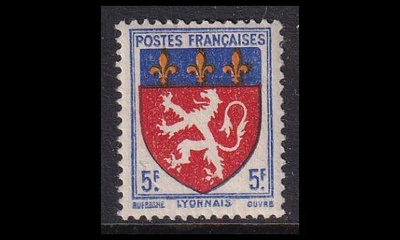 Ranska 585 ** Vaakuna Lyonnais (1943)