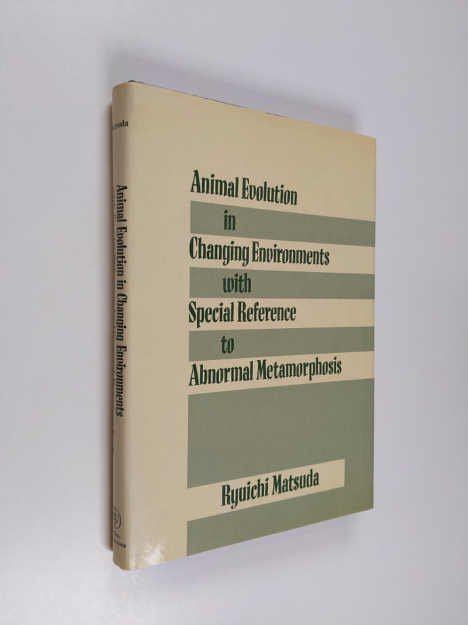 Ryuichi Matsuda : Animal Evolution in Changing Environmen...