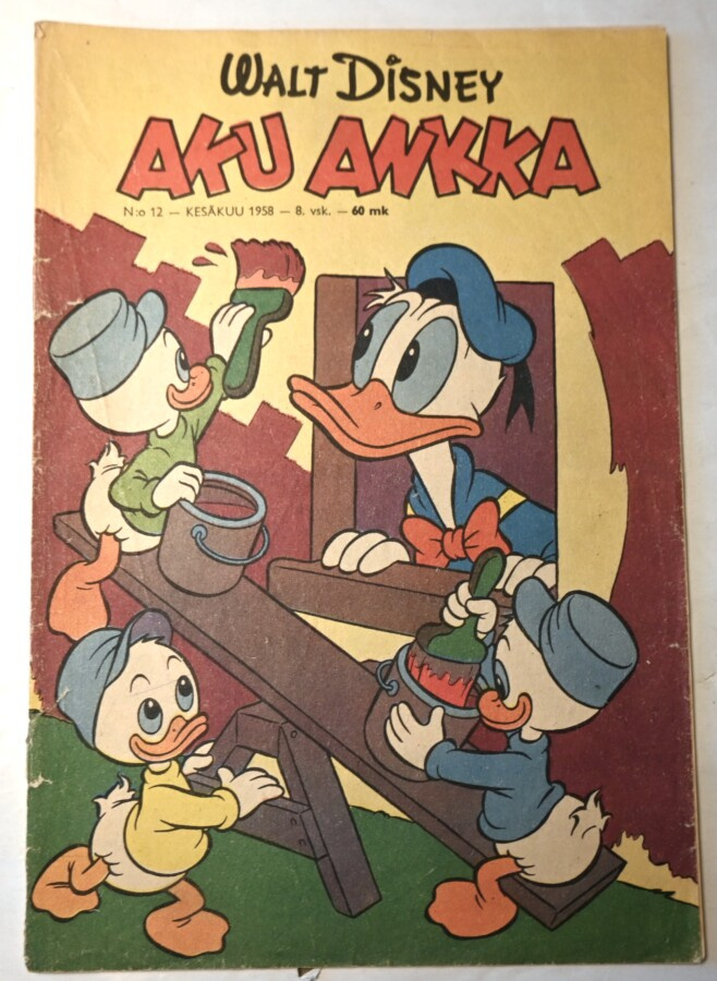 Aku Ankka  12  1958