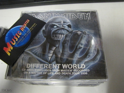 IRON MAIDEN - DIFFERENT WORLD CD SINGLE SLIM CASE