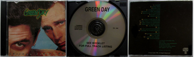 GREEN DAY: Chicago Radio `95 - CD [SUPER RARE]