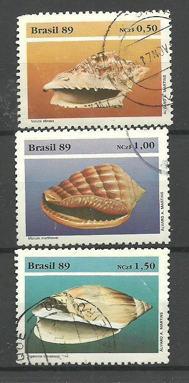 KOTILOT merieläimet sarja BRASILIA 1989 o