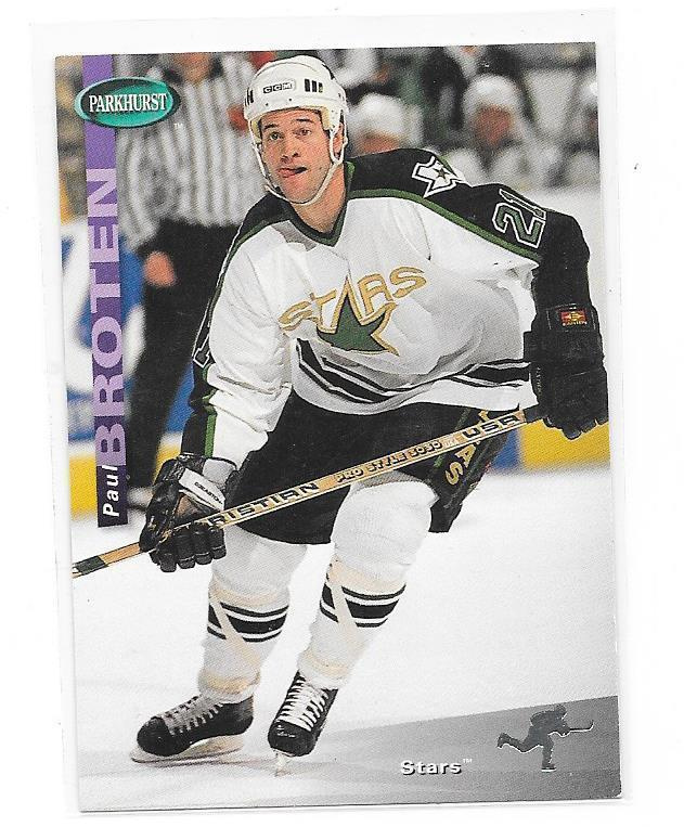 1994-95 Parkhurst #60 Paul Broten Dallas Stars
