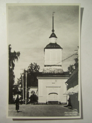 VANHA Postikortti Pietarsaari 1950-l Alkup.Mallikappale