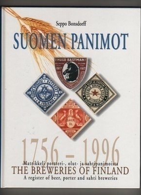 Suomen panimot:matrikkeli portteri-, olut- ja sahtipanimoist