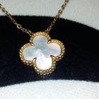 Vintage Van Cleef & Arpels Alhambra hopea kullattu 925 - pikkukuva 1