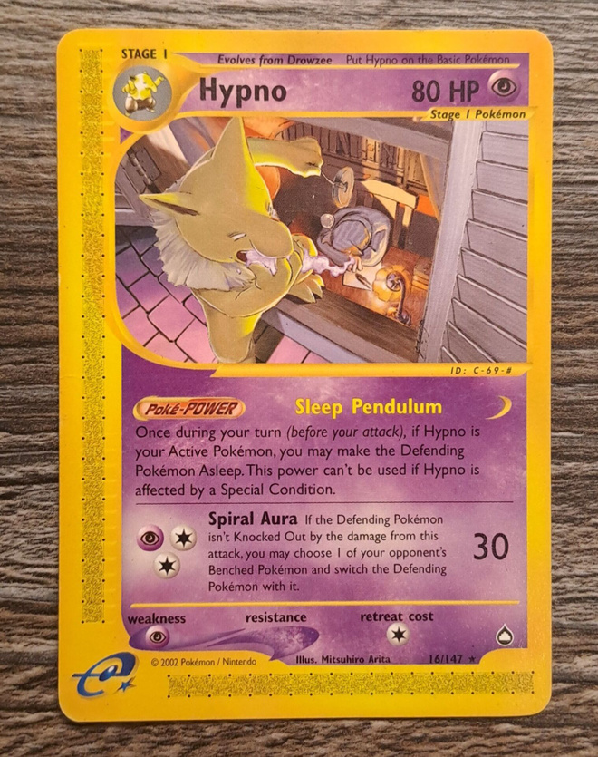 Hypno aquapolis rare!