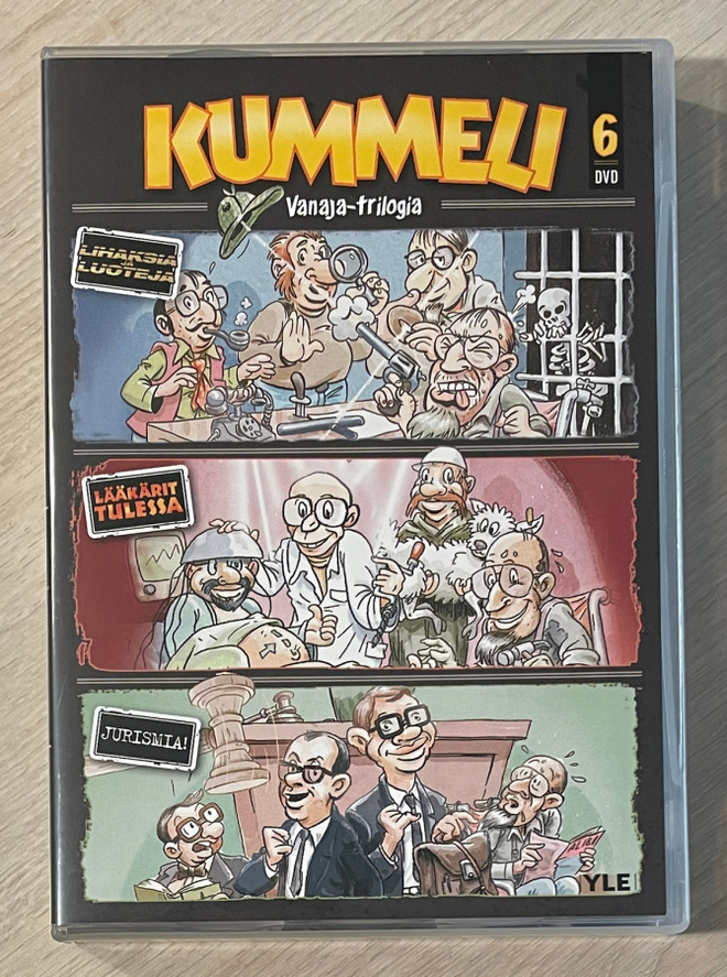 Kummeli: VANAJA-trilogia (1996-2002) 6DVD