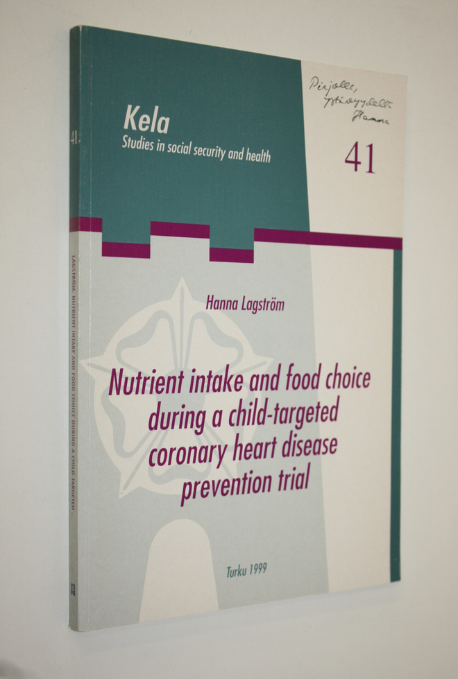 Hanna Lagström : Nutrient intake and food choice during a...