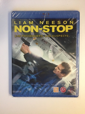 Non-Stop (Blu-ray) Liam Neeson ja Julianne Moore (2014) UUSI