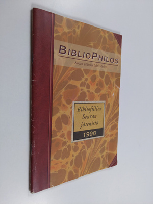 BiblioPhilos - Kirjan ystäväin lehti 4B/98