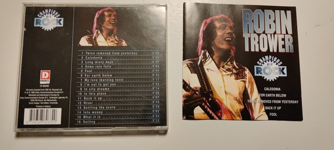 Robin Trower Champions Of Rock cd