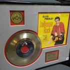 ELVIS KEHYSTETTY JAILHOUSE ROCK 24K GOLD RECORD (W) - pikkukuva 1