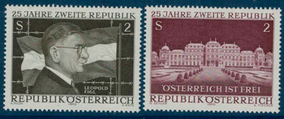 Itävalta Mi 1322-3 ++